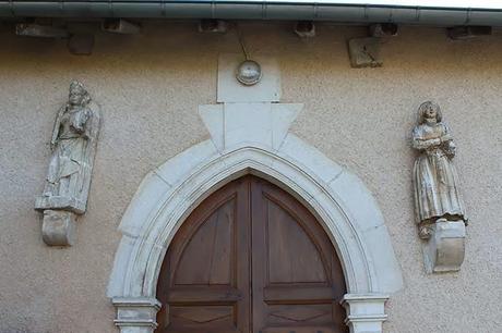 Coq et clocher : Brixey-aux-Chanoines