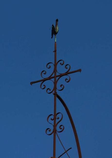 Coq et clocher : Brixey-aux-Chanoines