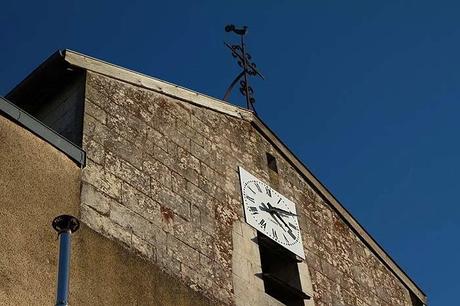 Coq et clocher : Brixey-aux-Chanoines