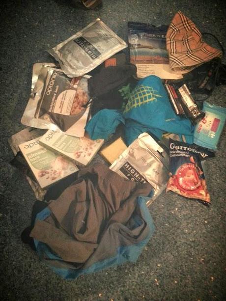 Le TREG : mon sac est prêt. (Moi, un peu moins)