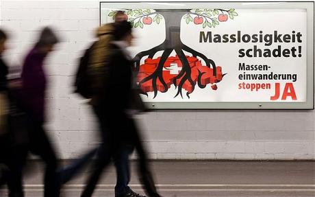 La Suisse se prononce pour la limitation de l'immigration dans l'UE