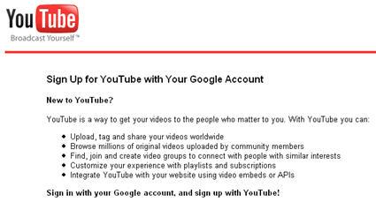 YouTube s’arrime à votre compte GMail et revampe sa page d’accueil
