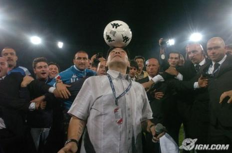 Kusturica et Maradona ont l’air de bien s’amuser…