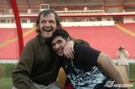 Kusturica et Maradona ont l’air de bien s’amuser…