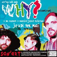 Compte-rendu du concert de Why?, le 01/05 au Son'Art, Bordeaux