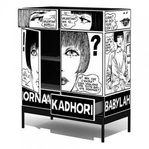 Crepax 1 Le Mobilier revisité par Anna James et Guido Crepax