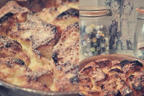 Le goûter du mercredi : pain perdu au four