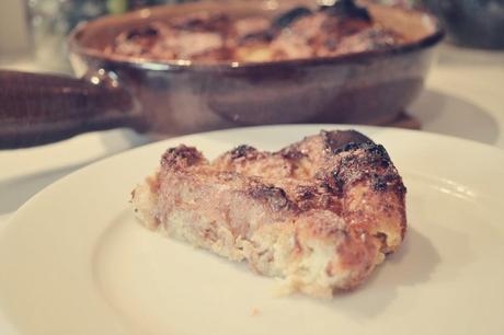 Le goûter du mercredi : pain perdu au four