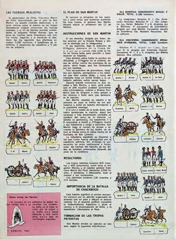 Chacabuco, 1817, revu et corrigé par Billiken en 1967 [Histoire]