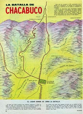 Chacabuco, 1817, revu et corrigé par Billiken en 1967 [Histoire]