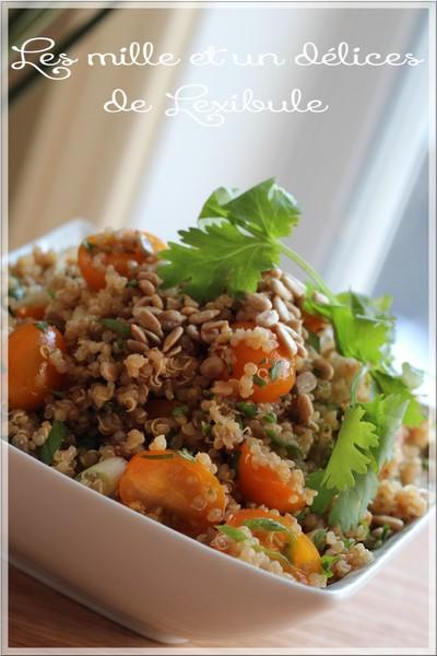 ~Salade de quinoa à l'asiatique~