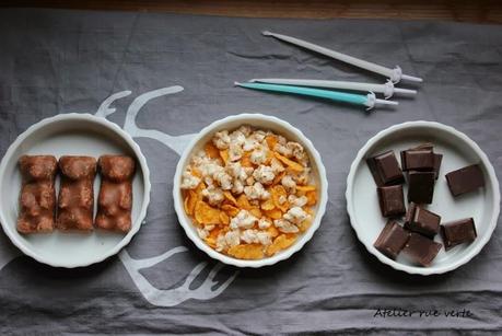 Gâteau régressif, oursons guimauve Photos Atelier rue verte