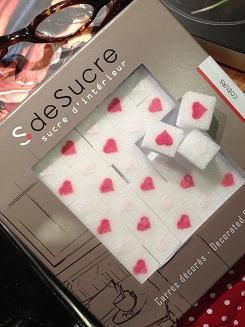 St Valentin sucres décorés