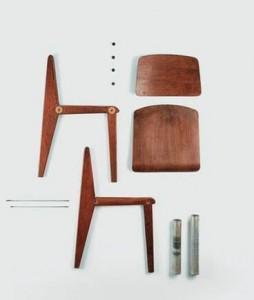 Zoom sur… la chaise Standard de Jean Prouvé