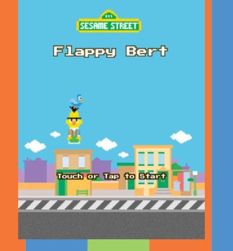 Flappy Bird vous manque ? Jouez à Flappy Bert (version sesame street)