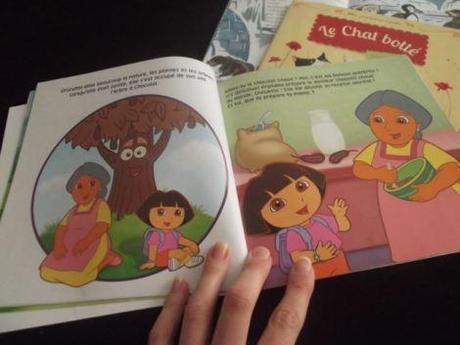 Un livre de Dora l'exploratrice