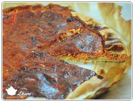 Quiche au poivron et bacon