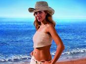 Beauté Claire Kleim, égérie Oenobiol solaire