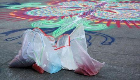 Les peintures de sable de Joe Mangrum