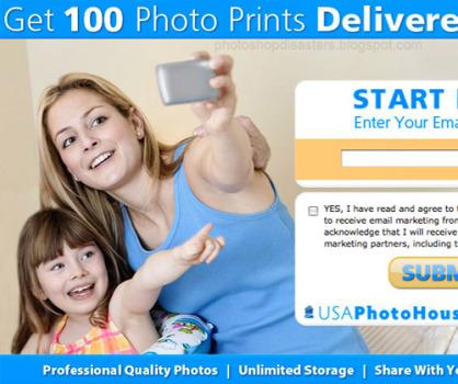 100 retouches, publicités et montages Photoshop ratés