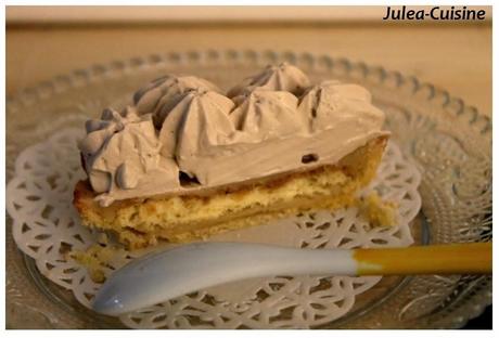 Tarte infiniment café, façon Pierre Hermé