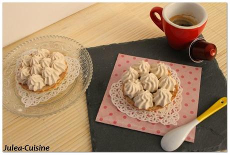 Tarte infiniment café, façon Pierre Hermé
