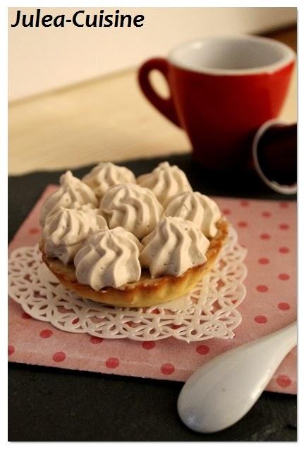 Tarte infiniment café, façon Pierre Hermé