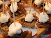 Toast figues, balsamique gorgonzolla {Noël Fêtes}