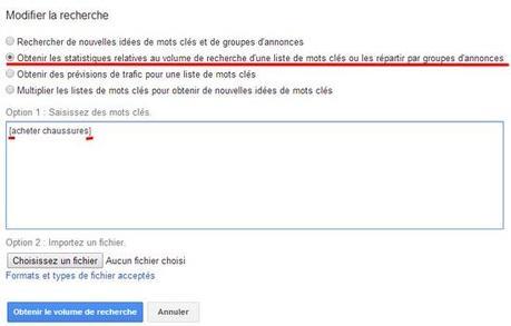 estimer volume mots clés