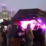 DESIGN : FOLDED METAL KIOSKS