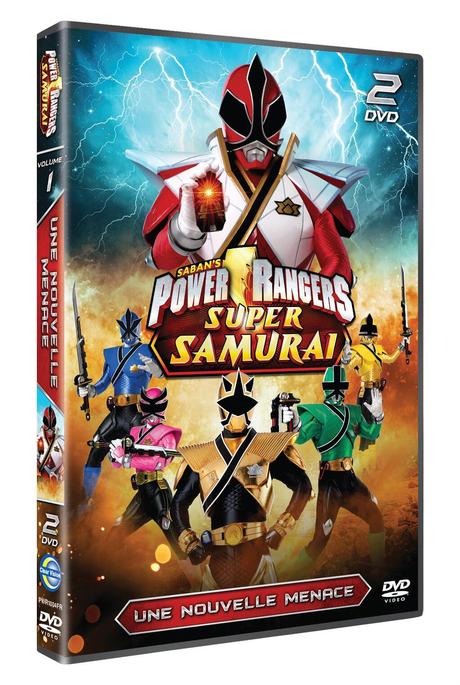 Les Powers rangers Super Samurai- Une nouvelle menace DVD
