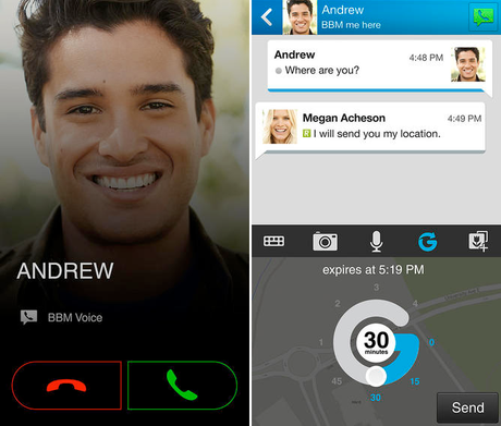 BBM 2.0 : ajout des appels vocaux et autres nouveautés BBM 2.0