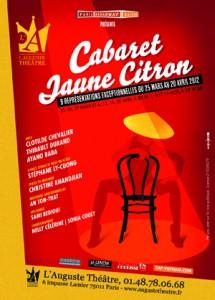 Questionnaire de Miss Tâm #4 : Stéphane Ly-Cuong (spectacle musical Cabaret Jaune Citron)