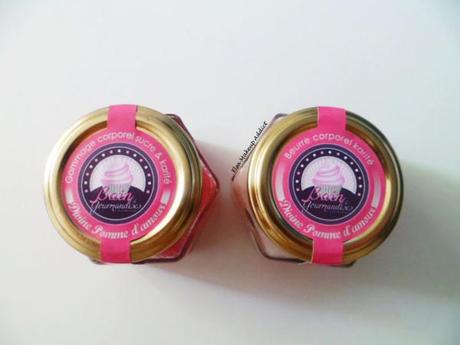 Divine Pomme d'amour Beurre et Gommage Bain de Gourmandises 3