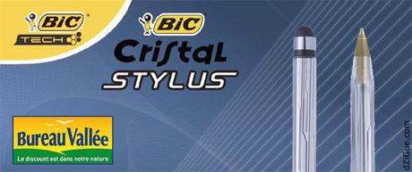 Stylo BIC Cristal Stylus