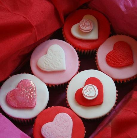 Valentine's valentine's cupcakes ♥