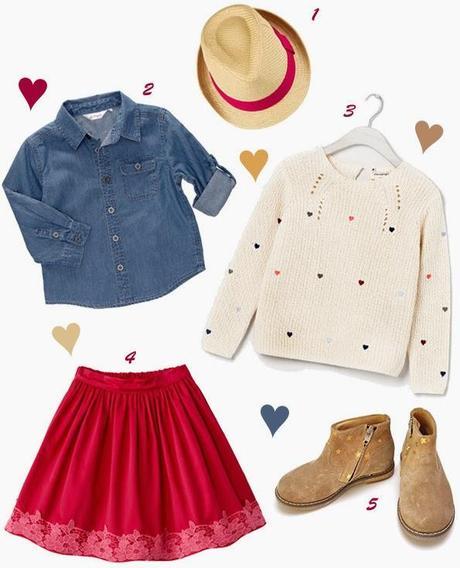 Le look petite valentine à la campagne