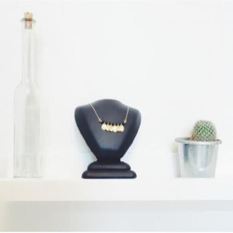 Raffinés #jewellery #jewelry #bijoux #madeinfrance #designer #tendance #leaf #necklace #giselb