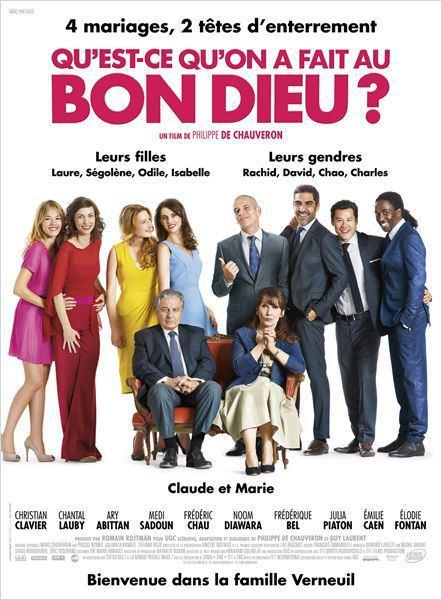 Cinéma : Qu’est-ce qu’on a fait au Bon Dieu ? avt prem Cinéma : Qu’est-ce qu’on a fait au Bon Dieu ? avt prem