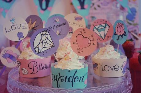 Saint Valentin : la Sweet Table. Saint Valentin : la Sweet Table.