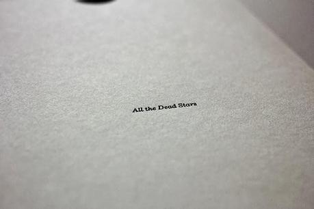 All The Dead Stars, Katie Paterson