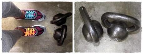 Mon nike training à la maison