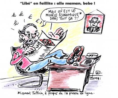 webzine,bd,gratuit,fanzine,zébra,bande-dessinée,caricature,laurent joffrin,libération,faillite,dessin,presse,editorial cartoon,zombi