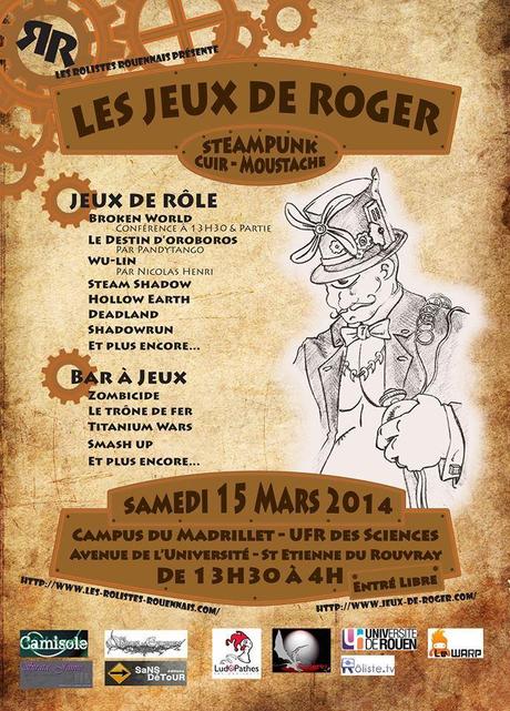 jeux de roger 2014 [Les jeux de Roger] Steampunk   Cuir   Moustache