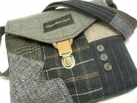 Un sac à main récup et un sac à lunch réutilisable