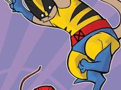 chat possède griffes Wolverine