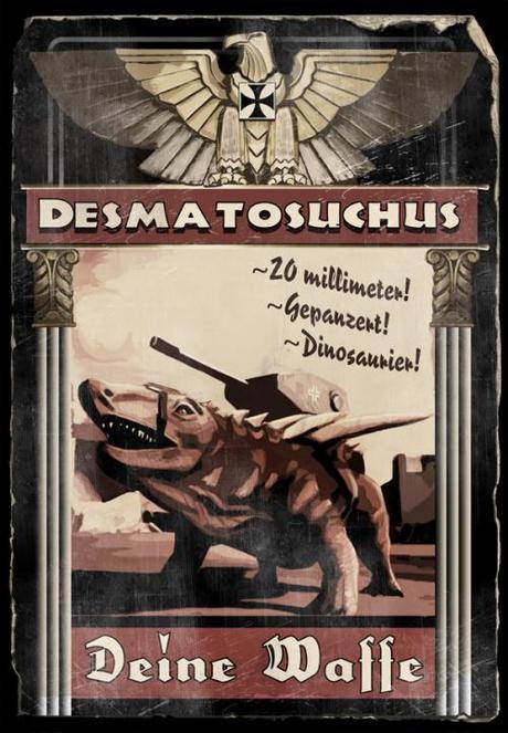 tumblr n13cibG19l1r5h75ko3 1280 Dino D Day   Et si les dinosaures étaient Nazis ?