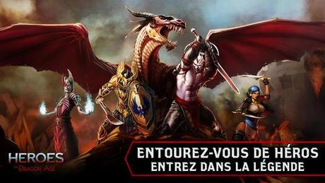 Heroes of Dragon Age sur iPhone, gratuit jusqu'au 18 février