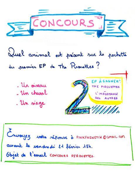 Concours : remportez l'EP - L'importance des autres - de The Pirouettes !
