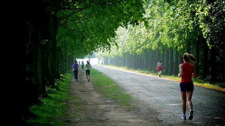 Running à Versailles (Crédits Living Fitness UK licence Creative Commons)